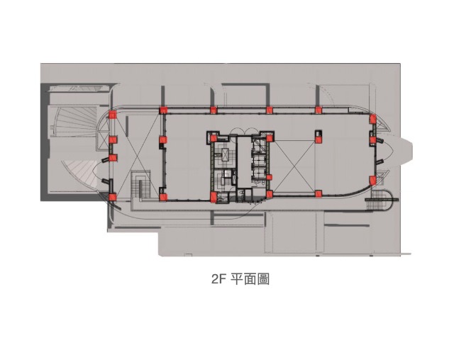 府城CRYSTAL HOUSE二樓平面圖